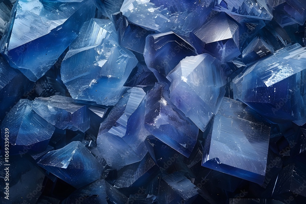 Stunning Blue Crystals Stunning Blue Crystals