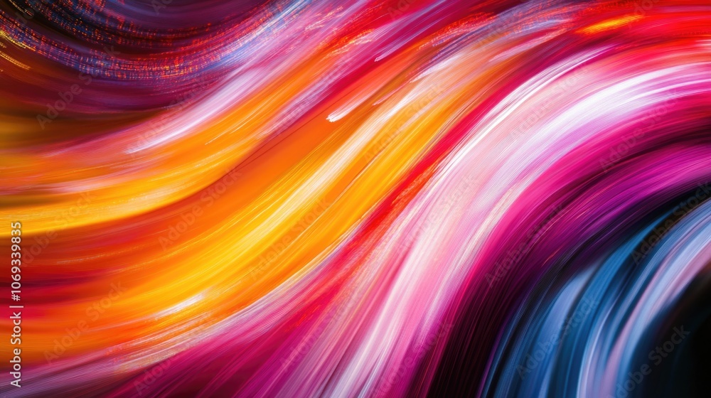 Fototapeta premium A vibrant and abstract background design, suitable for various designs, presentations and more