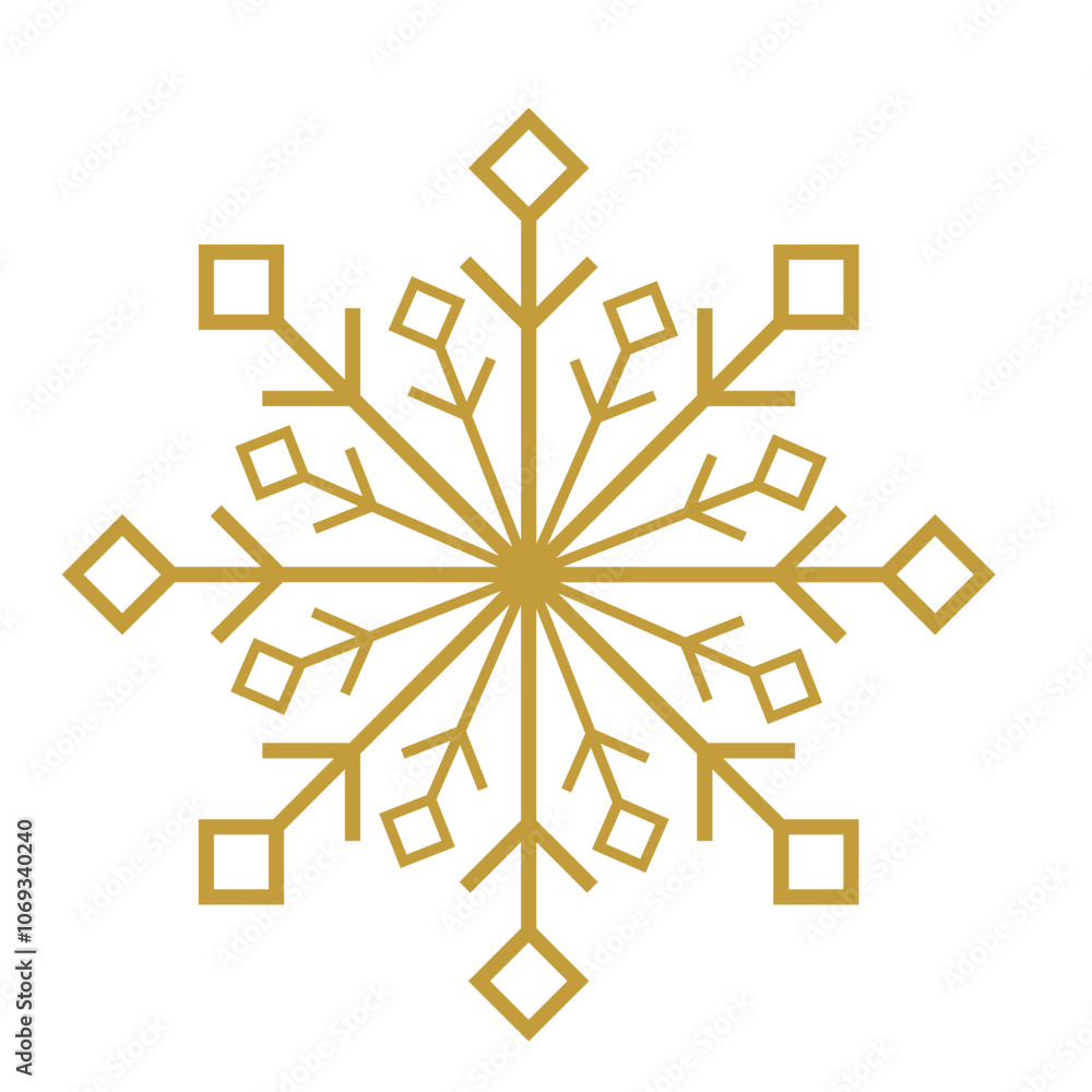 snowflake and star icon. Christmas winter snowflake decoration snowflake and star icon. Christmas winter snowflake decoration