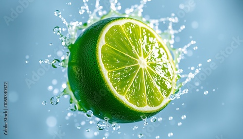 Refreshing Lime Splash: Zesty Citrus Delight