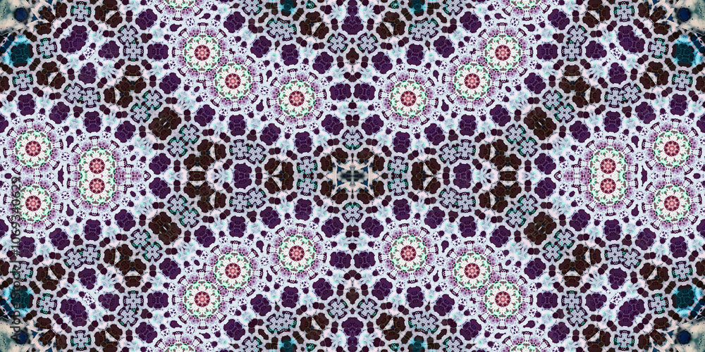 Seamless abstract pattern. The texture of the pattern is symmetrical. Endless pattern Seamless abstract pattern. The texture of the pattern is symmetrical. Endless pattern