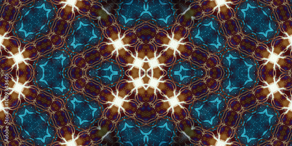 Seamless abstract pattern. The texture of the pattern is symmetrical. Endless pattern Seamless abstract pattern. The texture of the pattern is symmetrical. Endless pattern