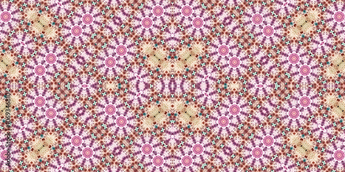 Seamless abstract pattern. The texture of the pattern is symmetrical. Endless pattern