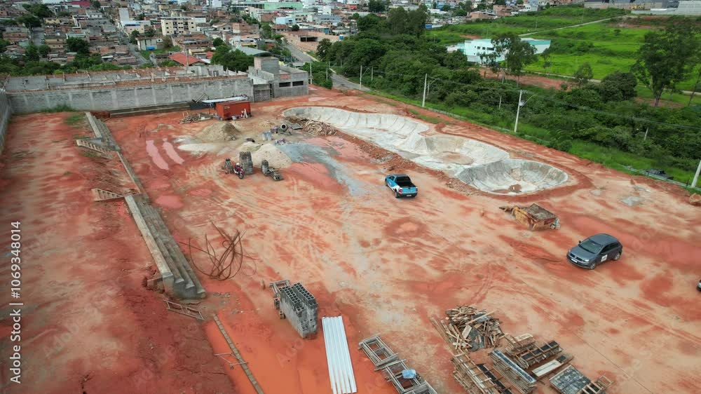 Drone Construção Publica skate