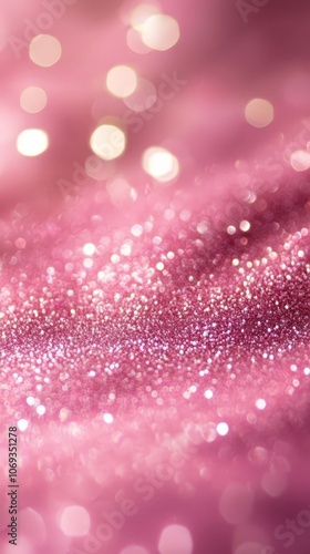 Pink glitter texture background for festive, holiday, and creative designs