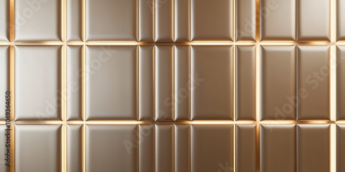 Elegant Gold Wall Panels with Modern Design for Luxury Interiors