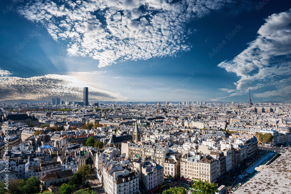 photography of landscapes of the city of Paris from above photography of landscapes of the city of Paris from above