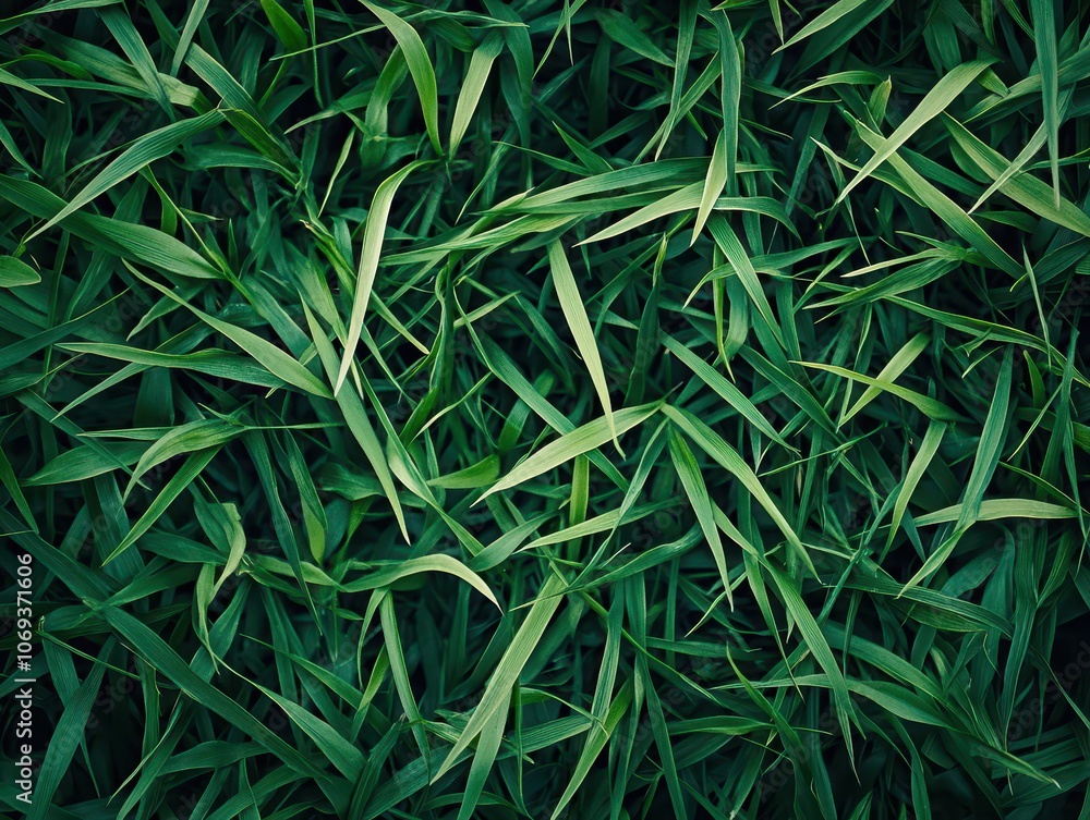 Fototapeta premium Minimalist Grass Background.AI Generation