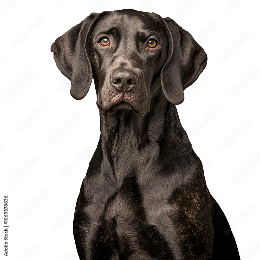 Portrait of a dog Portrait of a dog