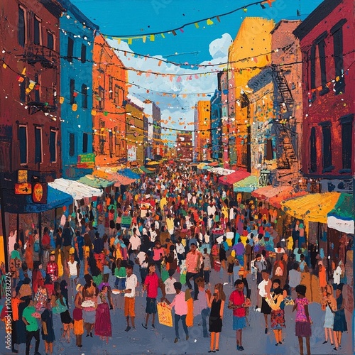 Wallpaper Mural Red Tram on Istiklal Street" Torontodigital.ca