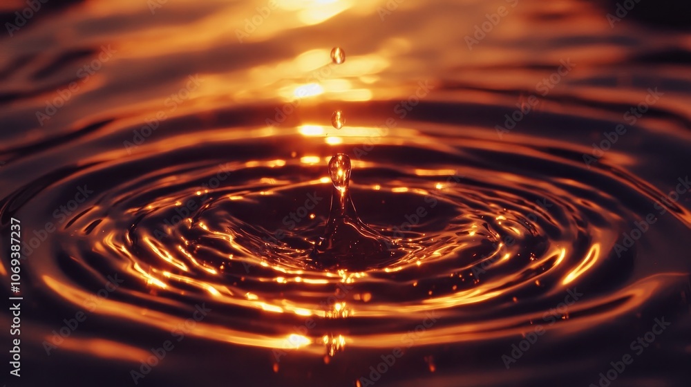 Water ripple effect captured up-close.
Water ripple effect captured up-close.