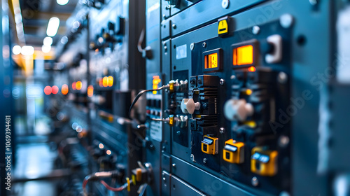 Robust and Efficient Design of Low Tension (LT) Switchgear featuring Circuit Breakers, LED Signal Lamps, and Protection Relays