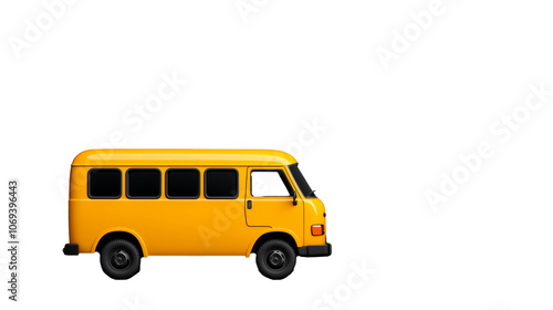 Classic yellow school bus