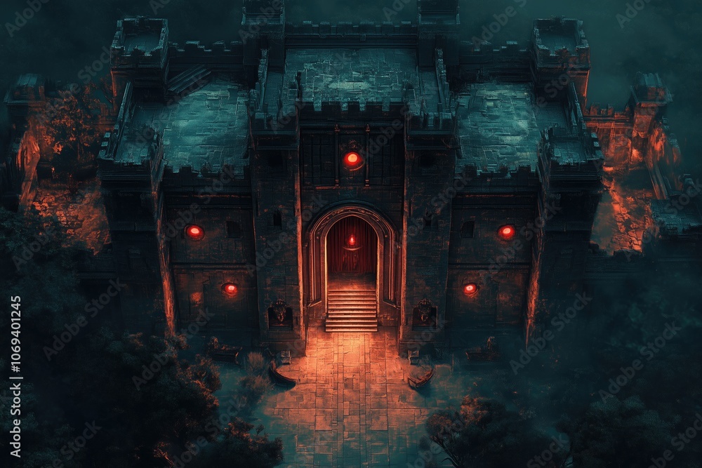 Dark Fantasy Temple Ruins Tabletop RPG Map, Mysterious Roleplaying Dungeon Mysterious Lair Battlemap, Adventure Games Encounters, Gaming Art Design, TTRPG Buildings Architecture Concept Dark Fantasy Temple Ruins Tabletop RPG Map, Mysterious Roleplaying Dungeon Mysterious Lair Battlemap, Adventure Games Encounters, Gaming Art Design, TTRPG Buildings Architecture Concept