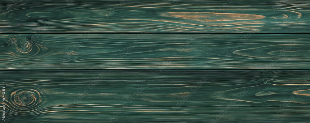 Mur en bois vert forêt avec un motif de grain naturel.. Mur en bois vert forêt avec un motif de grain naturel..