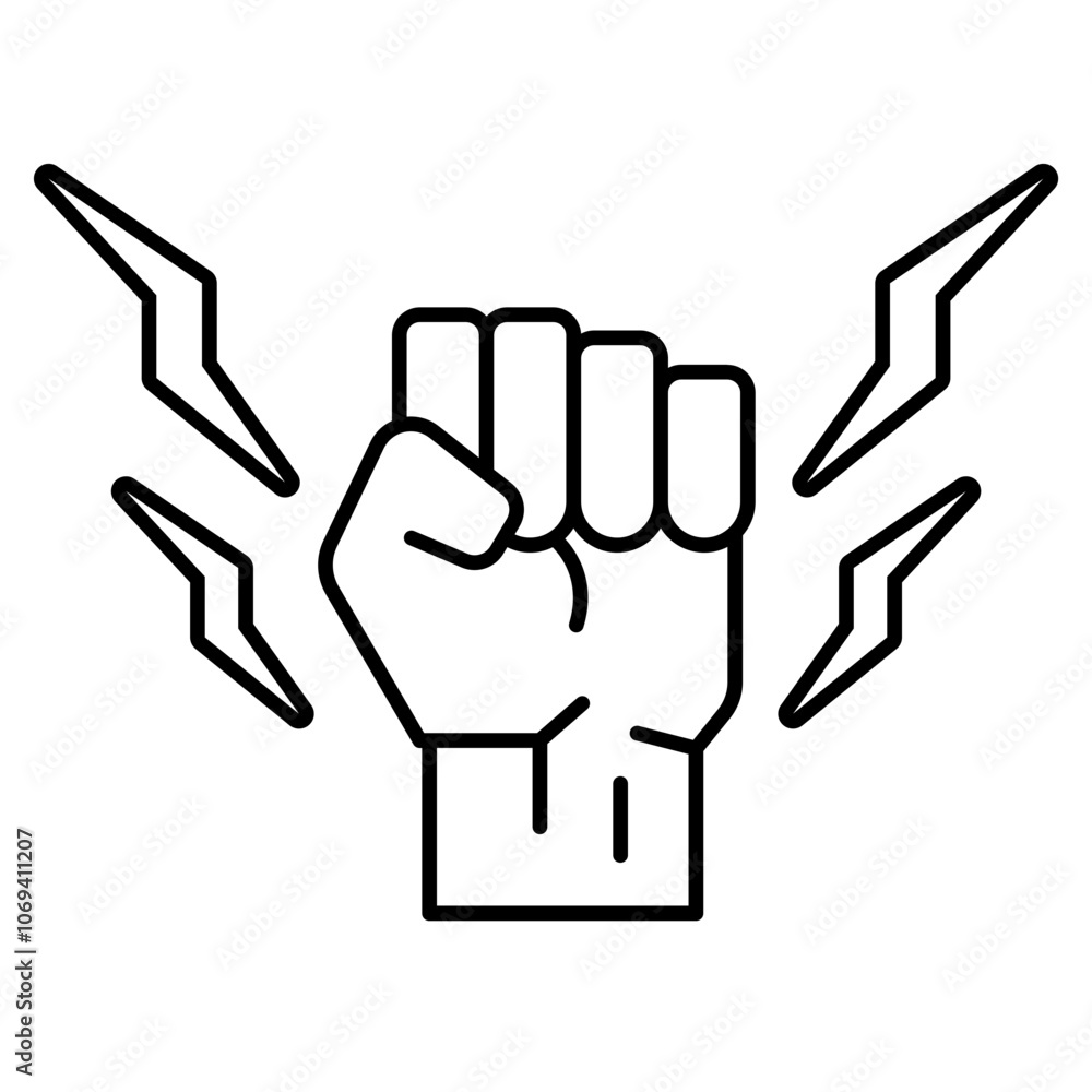 Obraz premium demonstration icon