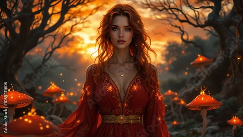 Ethereal Female Beauty Portrait