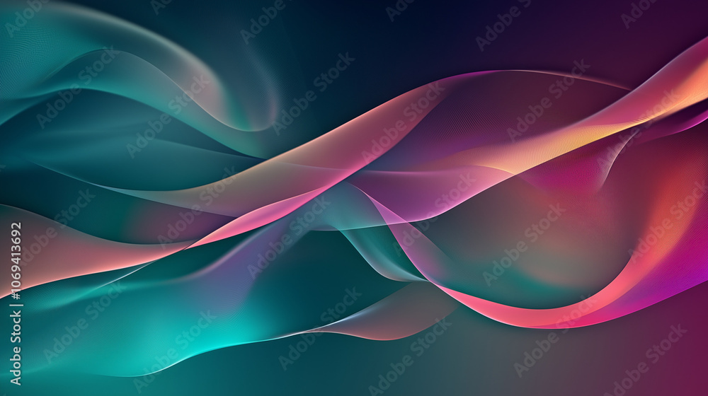Fond d'écran abstrait fluide avec dégradés de couleurs vives et texture douce Fond d'écran abstrait fluide avec dégradés de couleurs vives et texture douce