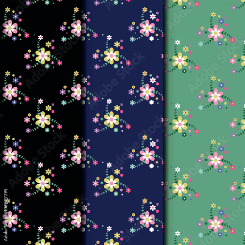 Vector flower seamless pattern background. Elegant texture for backgrounds. seamless texture for wallpapers, textile, wrapping. seamless pattern with for your any luxury iteam