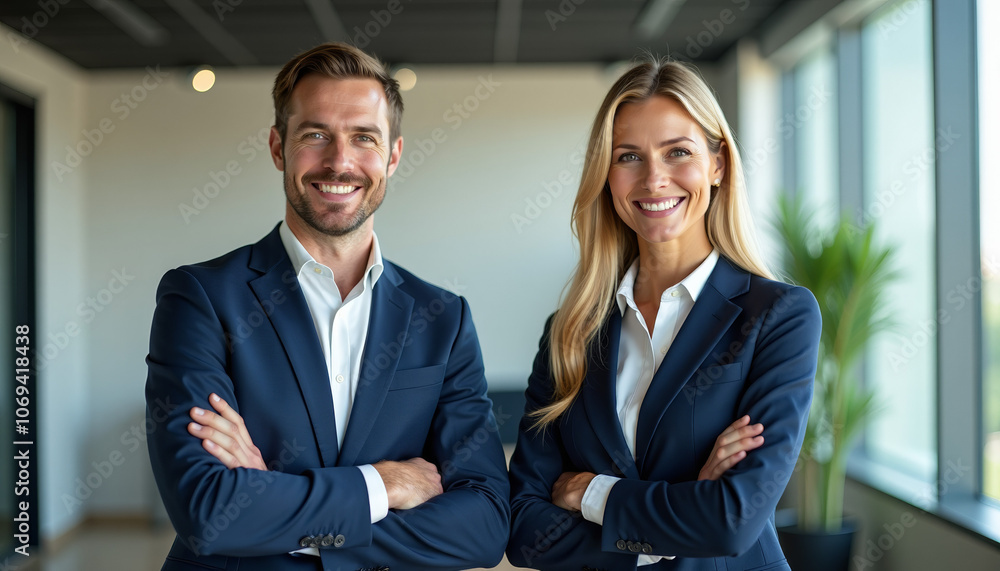 Confident Business Professionals Confident Business Professionals