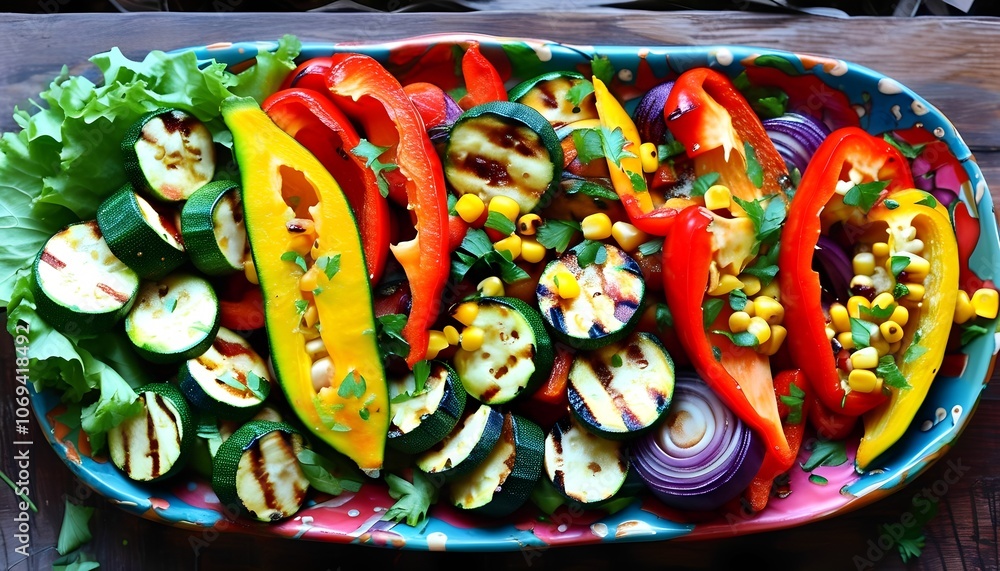 Grilled vegetable platter how to create a colorful and healthy dish for any occasion