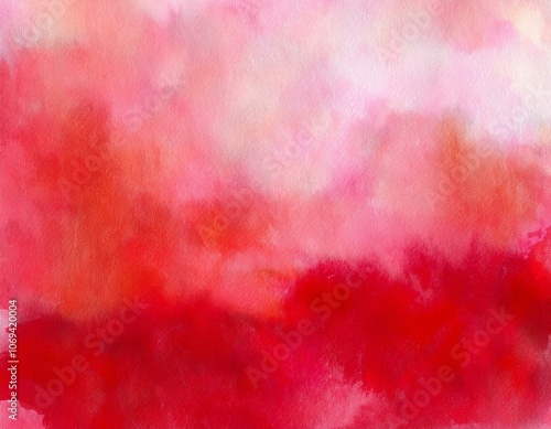 Abstract red watercolor background texture