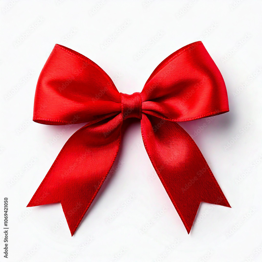 Bow isolated on white background studio shot Bow isolated on white background studio shot