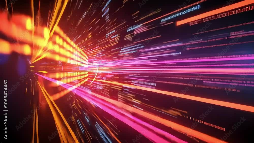 A vibrant abstract representation of data flow, showcasing bright colors and lines that suggest speed and technology, symbolizing digital communication and information transfer. A vibrant abstract representation of data flow, showcasing bright colors and lines that suggest speed and technology, symbolizing digital communication and information transfer.