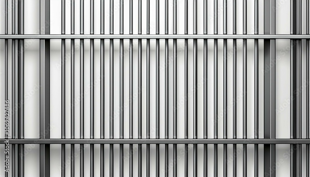 illustration of realistic prison metal cell bars seamless pattern on white background illustration of realistic prison metal cell bars seamless pattern on white background