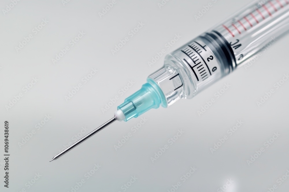 High Fidelity Syringe with Needle in Focus High Fidelity Syringe with Needle in Focus