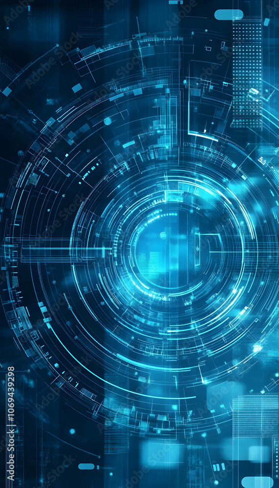 Obraz premium Technology Background with a Clean and Modern Look -