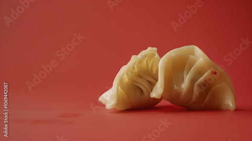 Chinese New Year themed Jiaozi Chinese dumpling, food photography photo