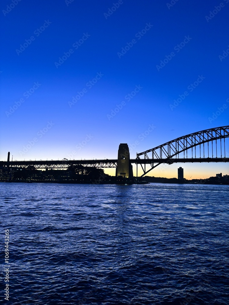 Obraz premium bridge at night