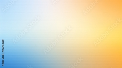 Color gradient background, abstract pastel rainbow. Light orange blue yellow white color banner gradation texture, vector blue yellow noise texture blur abstract background