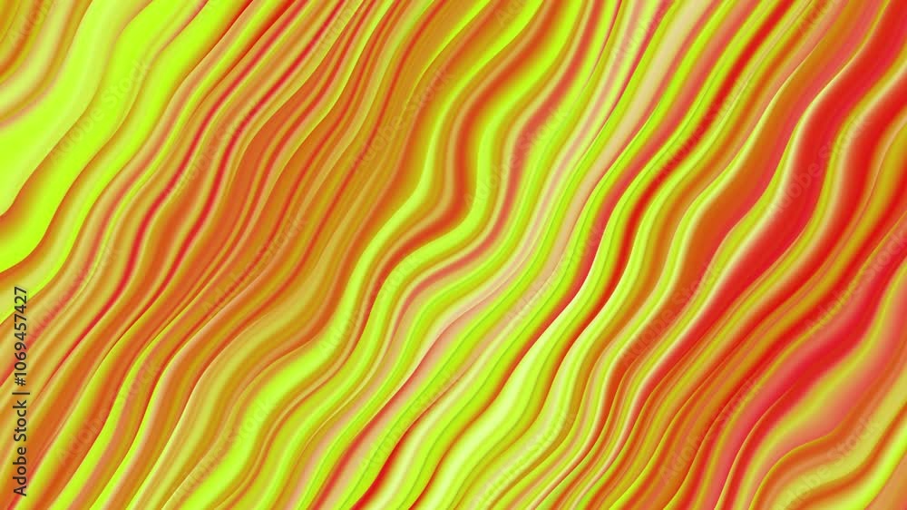 Wavy lines blend orange, yellow, and green hues; abstract background perfect for summerthemed designs, digital artwork, or artistic projects. Wavy lines blend orange, yellow, and green hues; abstract background perfect for summerthemed designs, digital artwork, or artistic projects.
