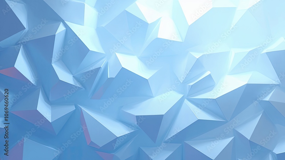 Textured Blue Geometric Abstract Pattern With Facets and Light Reflections Creating a Contemporary Feel in a Serene Environment Textured Blue Geometric Abstract Pattern With Facets and Light Reflections Creating a Contemporary Feel in a Serene Environment