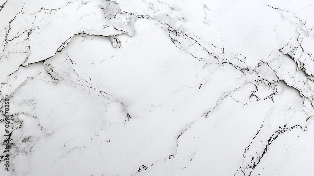 Pristine White Marble Stone Tabletop with Smooth Surface and Intricate Veining, Ideal for Product Display Pristine White Marble Stone Tabletop with Smooth Surface and Intricate Veining, Ideal for Product Display