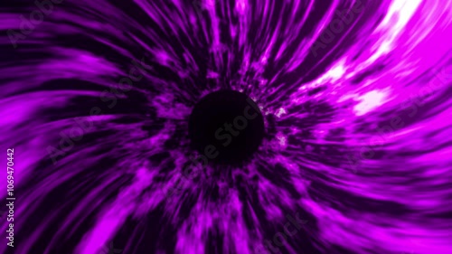 Purple swirling energy encapsulating a dark void, ideal for scifi book covers, cosmic illustrations, or mysticalthemed designs. Ethereal and captivating. photo