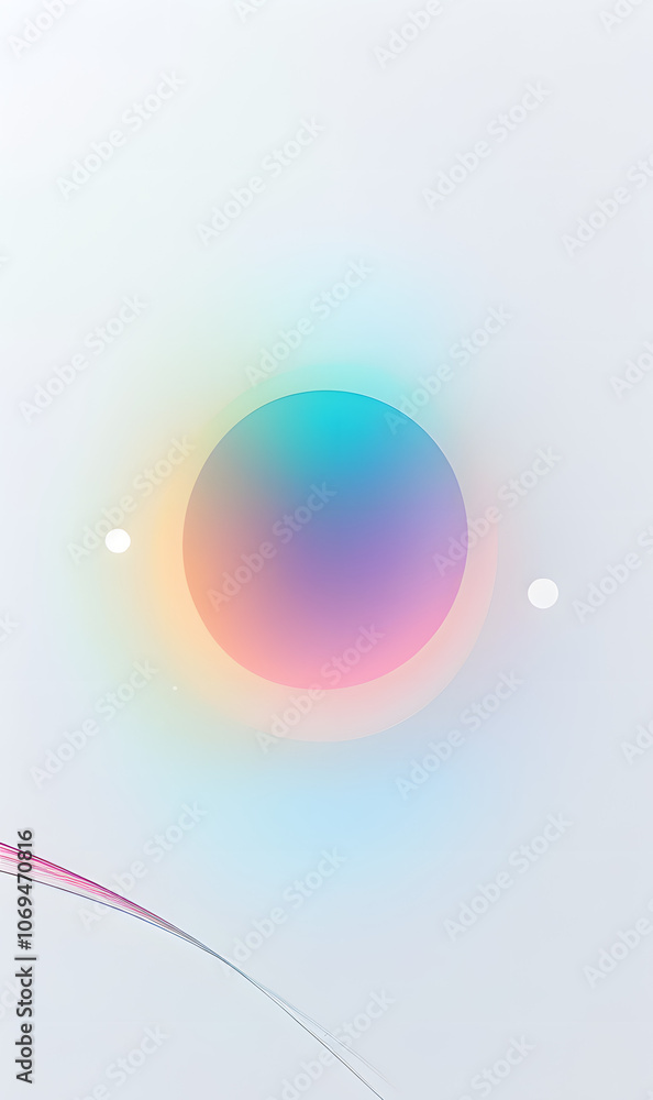 Colorful Abstract Sphere Colorful Abstract Sphere