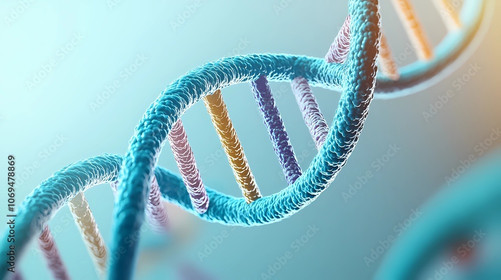 Soft, abstract DNA double helix pattern with glowing highlights, perfect for scientific illustrations and biotech-themed stock images Soft, abstract DNA double helix pattern with glowing highlights, perfect for scientific illustrations and biotech-themed stock images