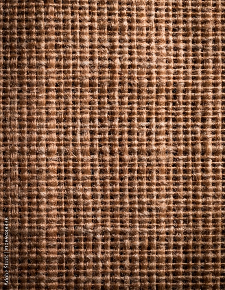 Woven brown fabric texture Woven brown fabric texture