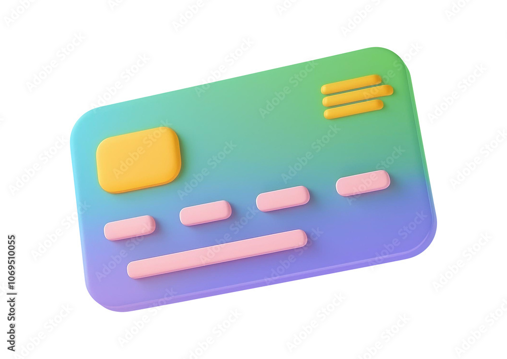 credit card isolated on transparent background credit card isolated on transparent background