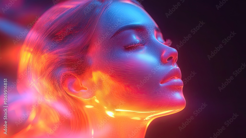A 3D icon of a user profile in glassmorphism style, shown from multiple angles on a colorful gradient background. A 3D icon of a user profile in glassmorphism style, shown from multiple angles on a colorful gradient background.