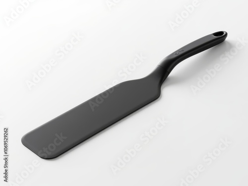 Black Silicone Spatula