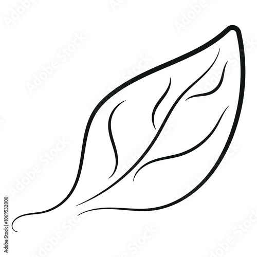 the icon of a round leaf that symbolizes getting rid of garbage