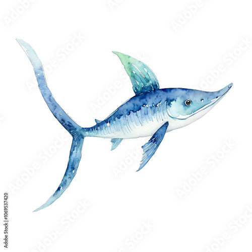 Watercolor Fish photo