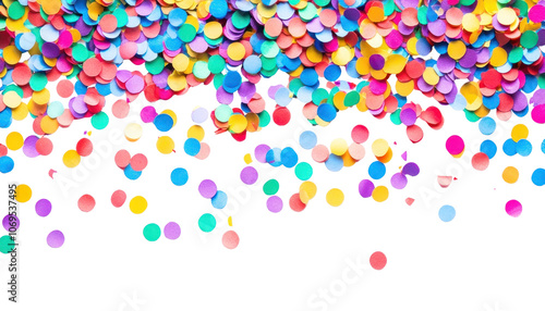 PNG Pop confetti background colorful white.
