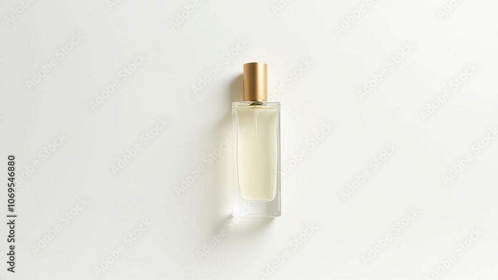 Premium Transparent Perfume Bottle Mockup with Gold Cap for Luxury Fragrance Brand Identity and High-End Beauty Product Photography Premium Transparent Perfume Bottle Mockup with Gold Cap for Luxury Fragrance Brand Identity and High-End Beauty Product Photography