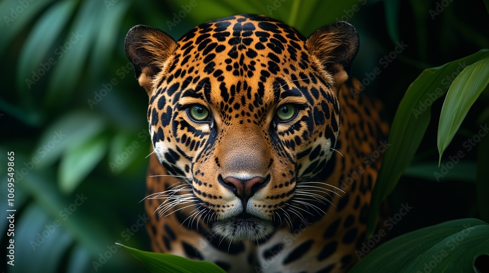 A leopard on the hunt A leopard on the hunt