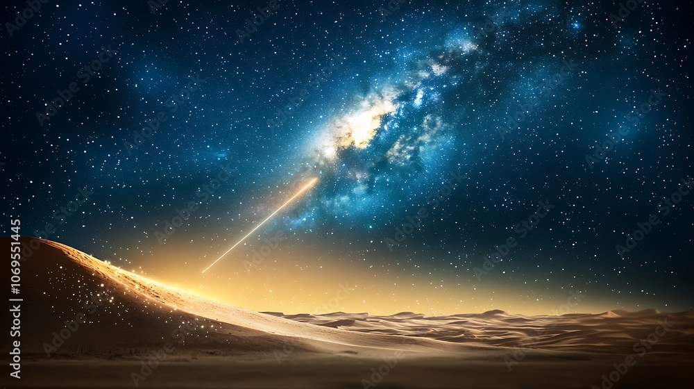 The night sky over the Sahara Desert is an enchanting spectacle, with millions of twinkling stars strewn across the vast expanse like diamonds scattered on black velvet The night sky over the Sahara Desert is an enchanting spectacle, with millions of twinkling stars strewn across the vast expanse like diamonds scattered on black velvet